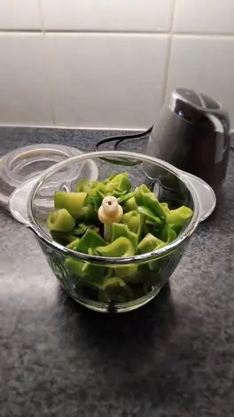 darált zöldpaprika