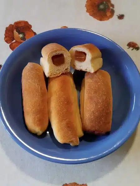 egyszerű lekváros bukta