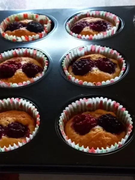 gyors muffin sütőformában