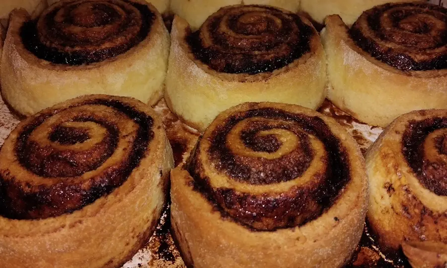 Kakaós csiga recept, kisült egyszerű kakaós csigák